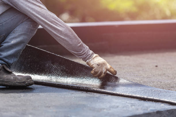 Professional Exterior Waterproofing technician working in Phillipsburg, GA